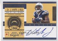 Rookie Ticket Variation - Vincent Brown (No 