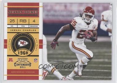 2011 Playoff Contenders - [Base] #43 - Jamaal Charles