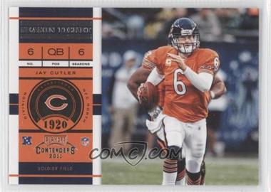 2011 Playoff Contenders - [Base] #64 - Jay Cutler