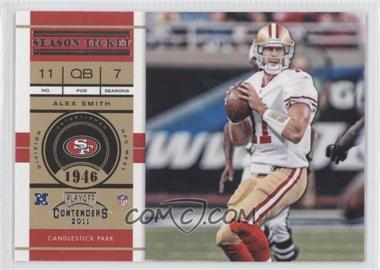 2011 Playoff Contenders - [Base] #92 - Alex Smith