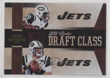 2011 Playoff Contenders - Draft Class - Gold #14 - Bilal Powell, Greg McElroy /100