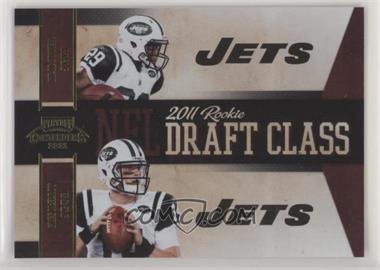 2011 Playoff Contenders - Draft Class - Gold #14 - Bilal Powell, Greg McElroy /100