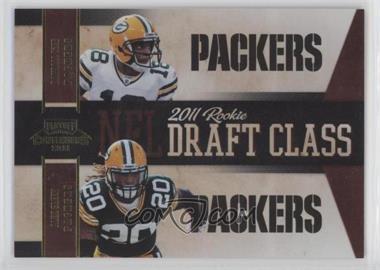 2011 Playoff Contenders - Draft Class - Gold #15 - Randall Cobb, Alex Green /100