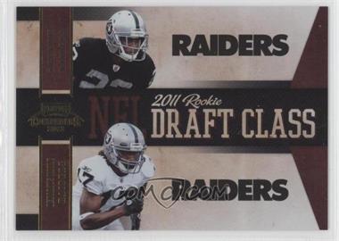 2011 Playoff Contenders - Draft Class - Gold #18 - Taiwan Jones, Denarius Moore /100