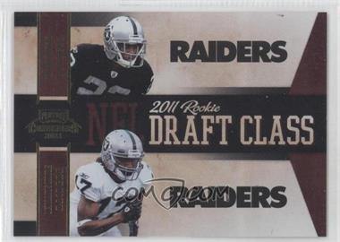 2011 Playoff Contenders - Draft Class - Gold #18 - Taiwan Jones, Denarius Moore /100