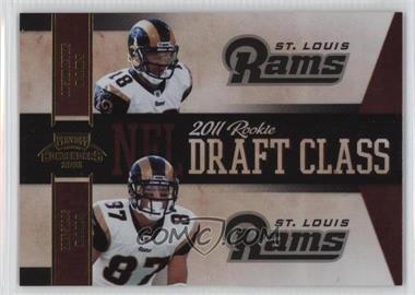 2011 Playoff Contenders - Draft Class - Gold #19 - Austin Pettis, Greg Salas /100