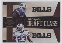 Marcell Dareus, Aaron Williams #/100