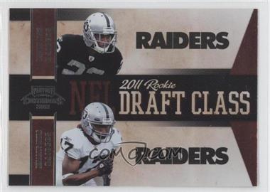 2011 Playoff Contenders - Draft Class #18 - Taiwan Jones, Denarius Moore