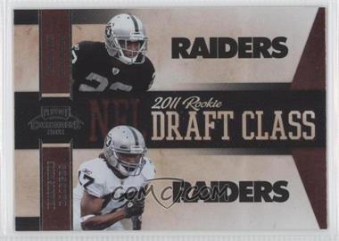 2011 Playoff Contenders - Draft Class #18 - Taiwan Jones, Denarius Moore