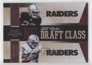 2011 Playoff Contenders - Draft Class #18 - Taiwan Jones, Denarius Moore