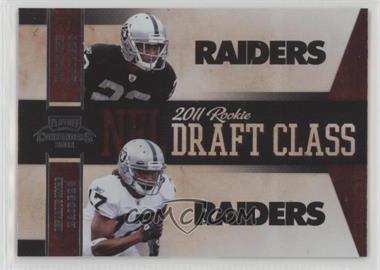 2011 Playoff Contenders - Draft Class #18 - Taiwan Jones, Denarius Moore