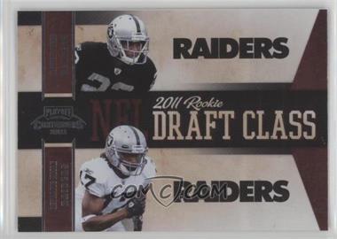 2011 Playoff Contenders - Draft Class #18 - Taiwan Jones, Denarius Moore