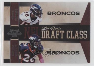 2011 Playoff Contenders - Draft Class #4 - Von Miller, Rahim Moore [EX to NM]