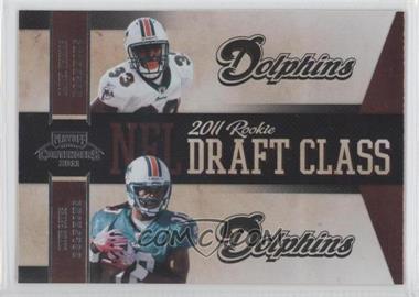 2011 Playoff Contenders - Draft Class #9 - Daniel Thomas, Clyde Gates