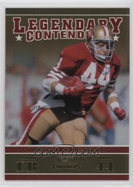 2011 Playoff Contenders - Legendary Contenders - Gold #22 - Tom Rathman /100