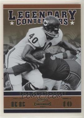 2011 Playoff Contenders - Legendary Contenders - Gold #8 - Gale Sayers /100