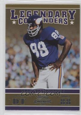 2011 Playoff Contenders - Legendary Contenders #15 - Alan Page