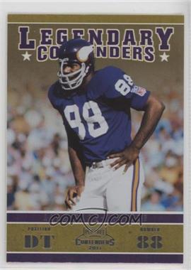 2011 Playoff Contenders - Legendary Contenders #15 - Alan Page