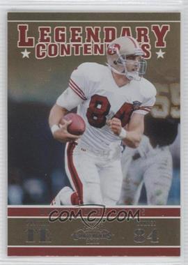 2011 Playoff Contenders - Legendary Contenders #19 - Brent Jones