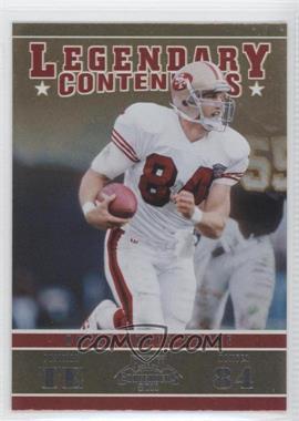 2011 Playoff Contenders - Legendary Contenders #19 - Brent Jones