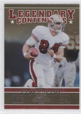 2011 Playoff Contenders - Legendary Contenders #19 - Brent Jones