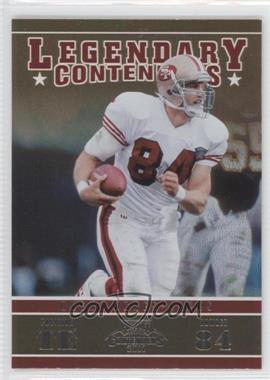 2011 Playoff Contenders - Legendary Contenders #19 - Brent Jones