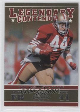 2011 Playoff Contenders - Legendary Contenders #22 - Tom Rathman