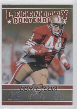 2011 Playoff Contenders - Legendary Contenders #22 - Tom Rathman