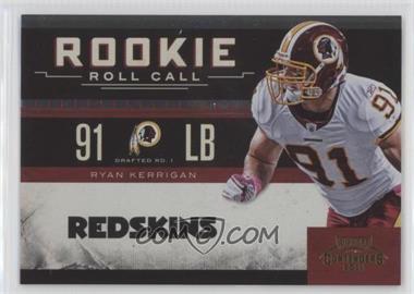 2011 Playoff Contenders - Rookie Roll Call - Gold #24 - Ryan Kerrigan /100