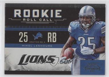 2011 Playoff Contenders - Rookie Roll Call #10 - Mikel Leshoure