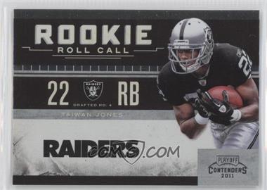 2011 Playoff Contenders - Rookie Roll Call #16 - Taiwan Jones