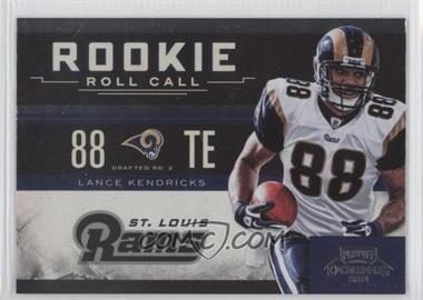 2011 Playoff Contenders - Rookie Roll Call #22 - Lance Kendricks