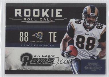 2011 Playoff Contenders - Rookie Roll Call #22 - Lance Kendricks