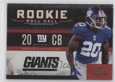 2011 Playoff Contenders - Rookie Roll Call #23 - Prince Amukamara