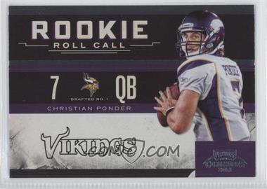 2011 Playoff Contenders - Rookie Roll Call #4 - Christian Ponder