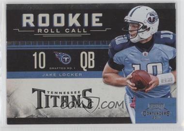 2011 Playoff Contenders - Rookie Roll Call #7 - Jake Locker