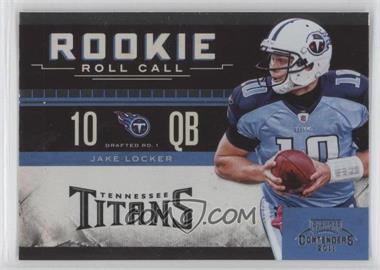 2011 Playoff Contenders - Rookie Roll Call #7 - Jake Locker