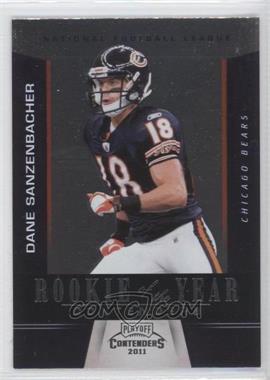 2011 Playoff Contenders - Rookie of the Year Contenders #13 - Dane Sanzenbacher