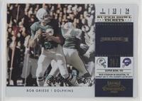 Bob Griese #/100