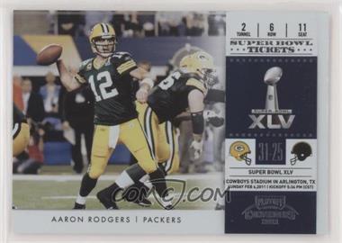 2011 Playoff Contenders - Super Bowl Tickets #1 - Aaron Rodgers