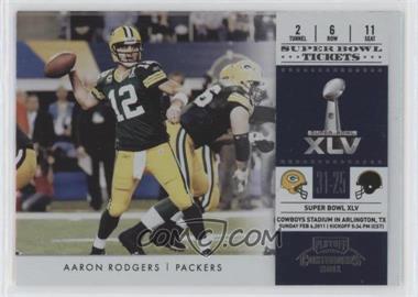 2011 Playoff Contenders - Super Bowl Tickets #1 - Aaron Rodgers