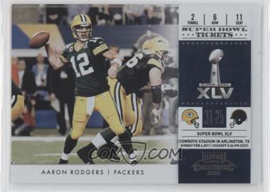 2011 Playoff Contenders - Super Bowl Tickets #1 - Aaron Rodgers