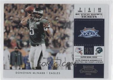 2011 Playoff Contenders - Super Bowl Tickets #10 - Donovan McNabb