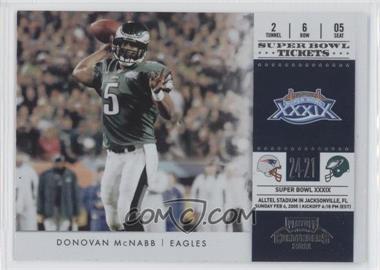 2011 Playoff Contenders - Super Bowl Tickets #10 - Donovan McNabb