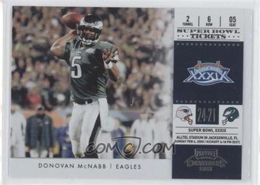 2011 Playoff Contenders - Super Bowl Tickets #10 - Donovan McNabb