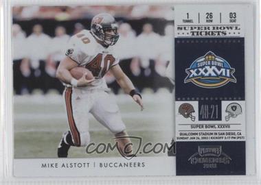 2011 Playoff Contenders - Super Bowl Tickets #12 - Mike Alstott