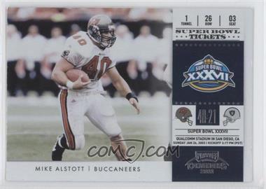 2011 Playoff Contenders - Super Bowl Tickets #12 - Mike Alstott