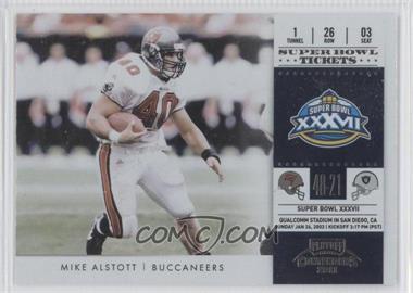 2011 Playoff Contenders - Super Bowl Tickets #12 - Mike Alstott