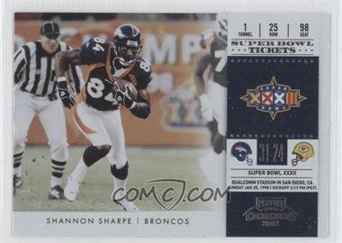 2011 Playoff Contenders - Super Bowl Tickets #16 - Shannon Sharpe