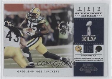 2011 Playoff Contenders - Super Bowl Tickets #2 - Greg Jennings